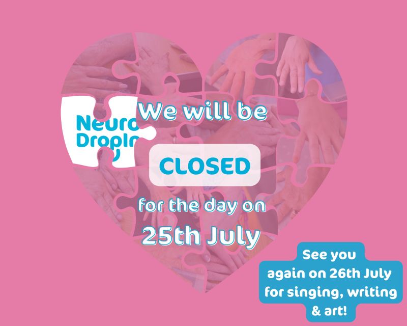 Closed for the day: 25th July 